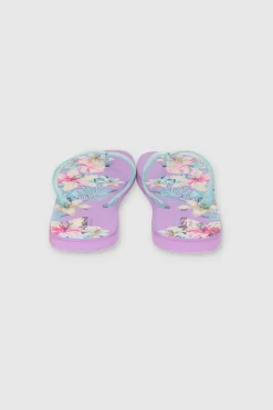 FLIP FLOPS TROPICAL GLITTER