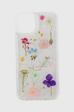 Funda flores reales encapsuladas i13