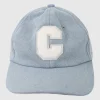 Gorra denim letra C