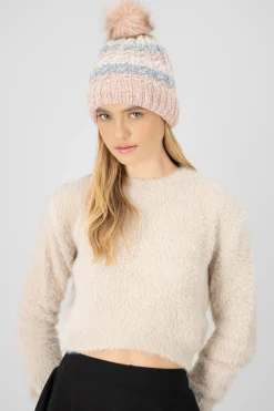 Gorro tejido multicolor