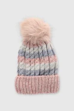 Gorro tejido multicolor