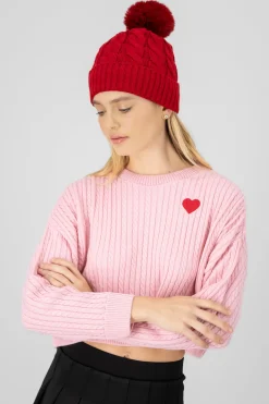 Gorro tejido tenzado