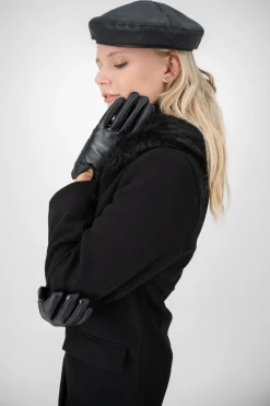 Guantes efecto piel interior suave