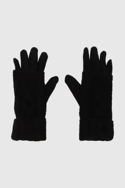 Guantes manga tejida