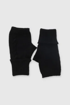 Guantes tejido trenzado