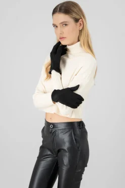 Guantes textura durazno