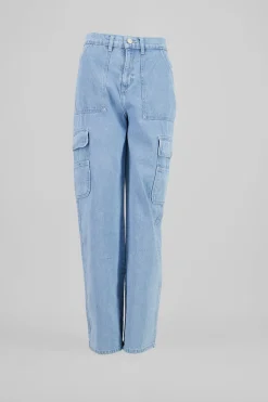 Jeans cargo 2 multibolsas