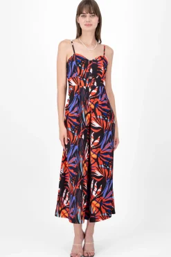 Jumpsuit Estampado Tropical