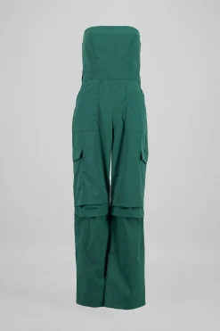 Jumpsuit Strapless Cargo
