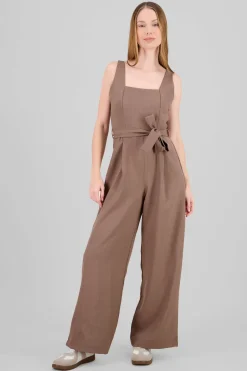 Jumpsuit tirantes detalle cinturon