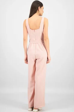 Jumpsuit tirantes detalle cinturon