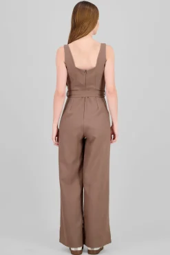 Jumpsuit tirantes detalle cinturon