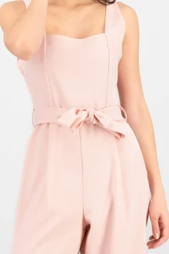 Jumpsuit tirantes detalle cinturon