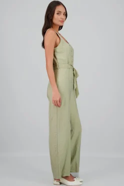 Jumpsuit tirantes gruesos detalle lazo