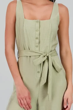 Jumpsuit tirantes gruesos detalle lazo