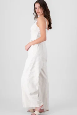 Jumpsuit tirantes rayas