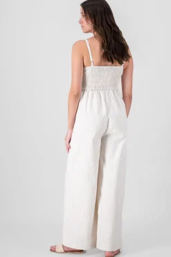 Jumpsuit tirantes rayas