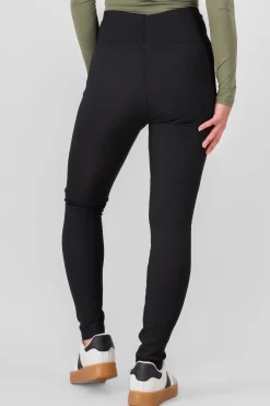 Leggings con peluche lisos