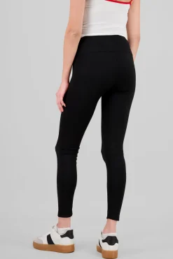 Leggings con peluche por dentro liso