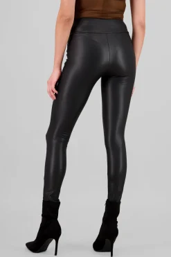 Leggings efecto piel lisos