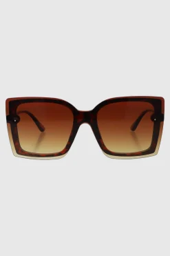 Lente cuadrado angular pasta delgada