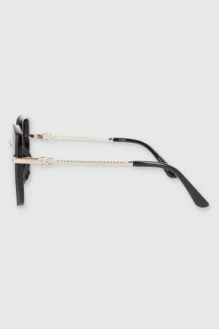 Lente cuadrado puente metalico