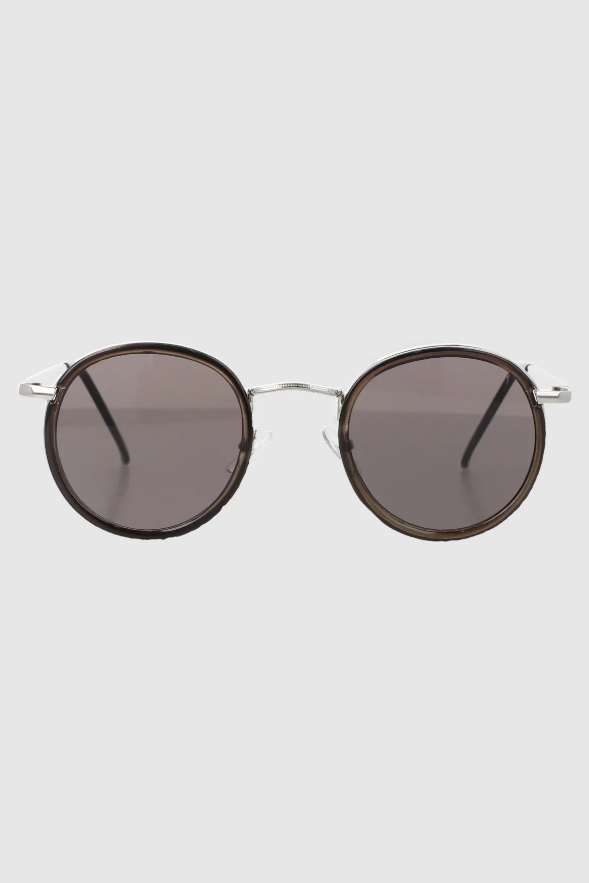 Lentes circulo borde oscuros