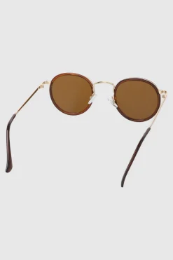 Lentes circulo borde oscuros