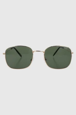 Lentes cuadro borde metal