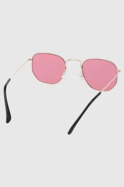 Lentes geometricos tonos brillantes