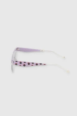 Lentes Medio Circulo Polka Dots