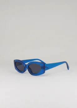 Lentes ovalados armazón grueso