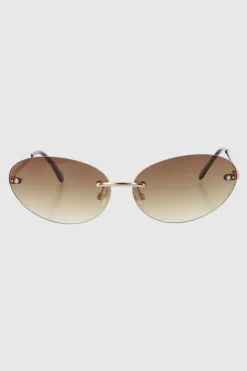 Lentes ovalo rimless