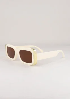 Lentes Rectangulares Detalle Oro