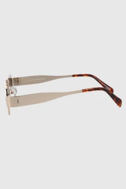 Lentes rectangulo metal