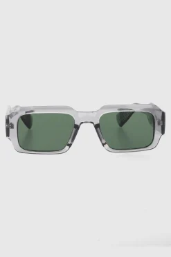 Lentes rectangulo retro