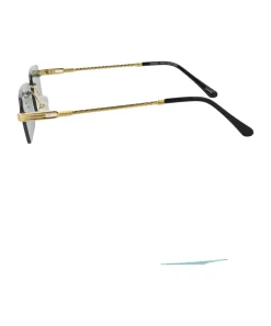 Lentes Rectangulo Rimeless Color