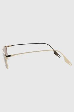 Lentes rectantuglo rimless