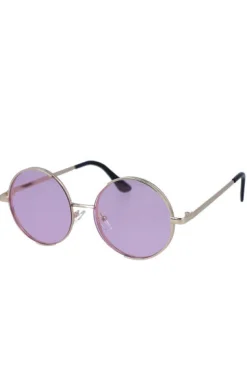 Lentes redondos metálicos