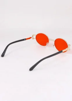 Lentes redondos tintados rayo