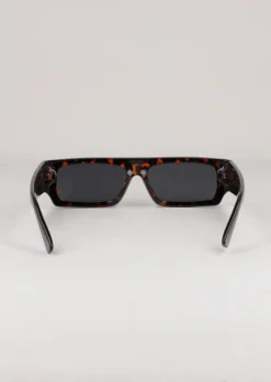 Lentes sol rectangulares carey
