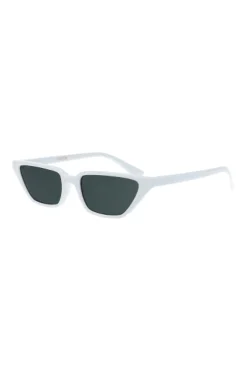 Lentes transparentes rectangulares cateye