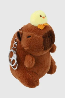 Llavero De Peluche De Capibara