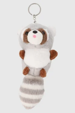 Llavero mapache anillado