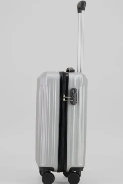 Maleta estructura rayas