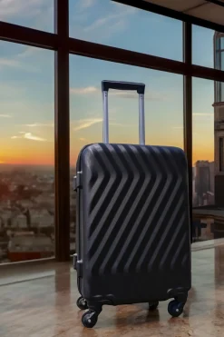 Maleta textura zigzag