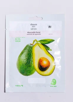 Mascarilla hoja facial extractos