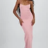 Maxi vestido bodycon liso