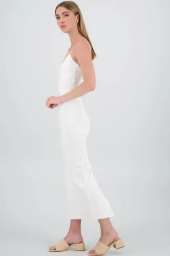 Maxi vestido bodycon liso