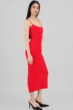Maxi vestido bodycon liso